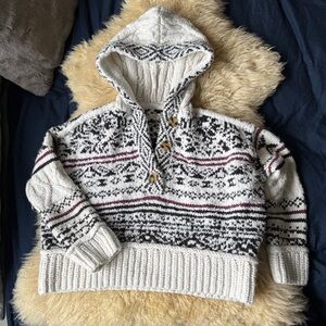 Anthropologie Pilcro Relaxed Hooded Sweater XXSP